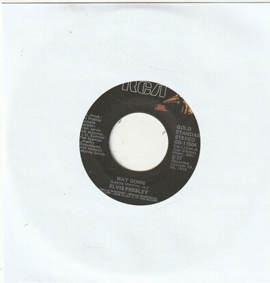 Elvis Presley - My way + way down (Vinylsingle)