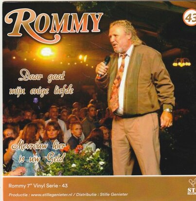 Rommy - Daar Gaat Mijn Enige Liefde + Mevrouw Hier Is Uw Geld (Vinylsingle)