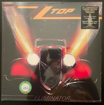 ZZ TOP - ELIMINATOR -COLOURED- (Vinyl LP)