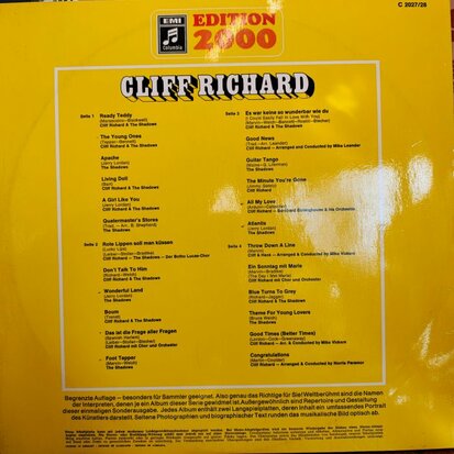 Cliff Richard - Edition 2000 (Vinyl LP)