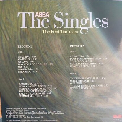 Abba - The Singles (Vinyl LP)