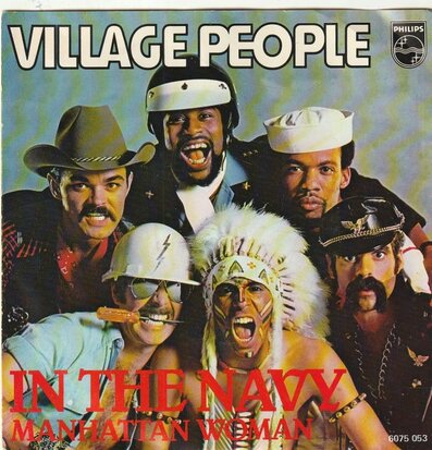 Village People - In the navy + Manhatten woman (Vinylsingle)