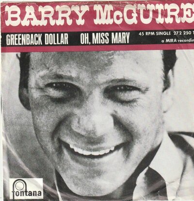 Barry McGuire - Eve of destruction + What exactly's the matter with me (Vinylsingle)