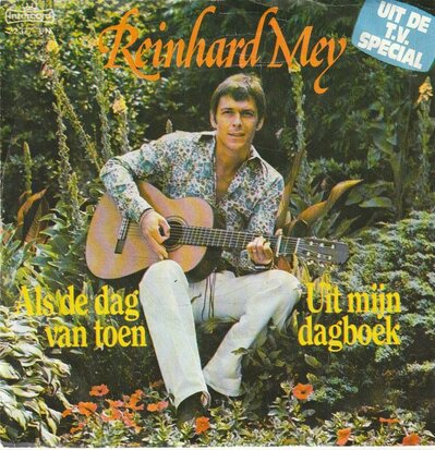 Reinhard Mey - Als de dag van toen + Uit mijn dagboek (Vinylsingle)