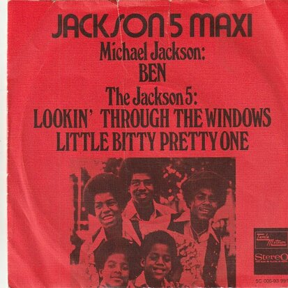 Jackson 5 - Ben + Lookin'through the windows + Little bitty (Vinylsingle)