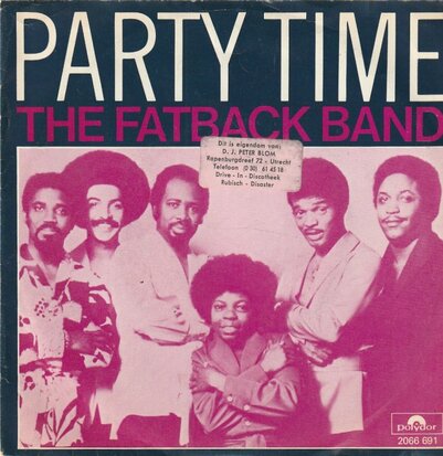 Fatback Band - Party Time + Groovy Kind Of Day (Vinylsingle)