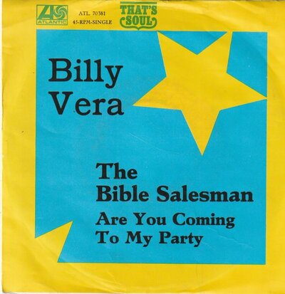 Billy Vera - The Bible Salesman + Are You Coming To My Party (Vinylsingle)