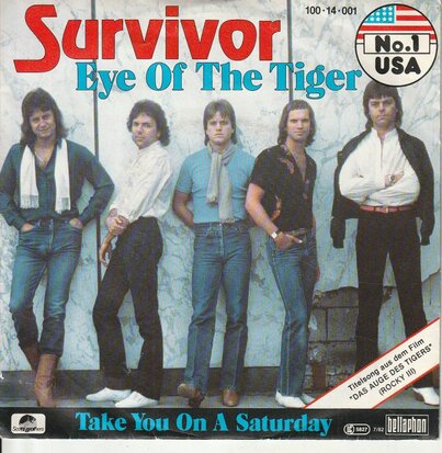 Survivor - Burning heart + Feels like love (Vinylsingle)