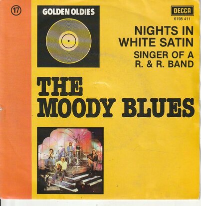 Moody Blues - Nights in white satin + Singer of a R&R band (Vinylsingle)