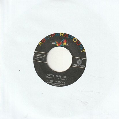 Steve Lawrence - Pretty blue eyes + You're nearer (Vinylsingle)