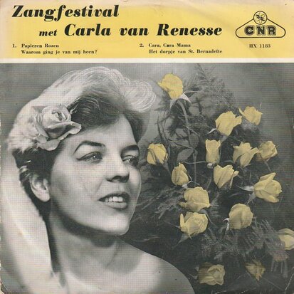 Carla van Renesse - Zangfestival (EP) (Vinylsingle)