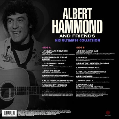 ALBERT HAMMOND - HIS ULTIMATE COLLECTION (Vinyl LP)