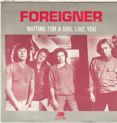 Foreigner - Waiting for a girl like you + I'm gonna win (Vinylsingle)