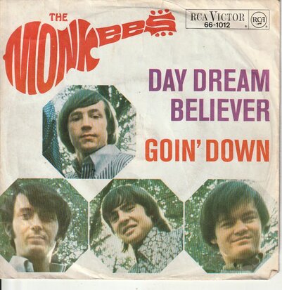 Monkees - Daydream believer + Goin' down (Vinylsingle)