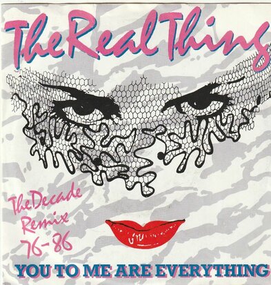 Real Thing - You to me are everything (86 remix) + Foot tap (Vinylsingle)