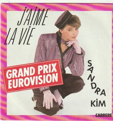 Sandra Kim - J'aime la vie + Ne m'ouvlie pas (Vinylsingle)