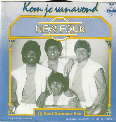 New Four - Kom je vanavond + Jij bent nummer 1 (Vinylsingle)