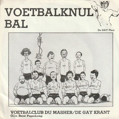 Voetbalclub FC Du Masher - Voetbalknul + Bal (Vinylsingle)