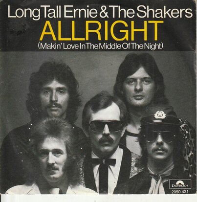 Long Tall Ernie - Allright + Dirty dog (Vinylsingle)