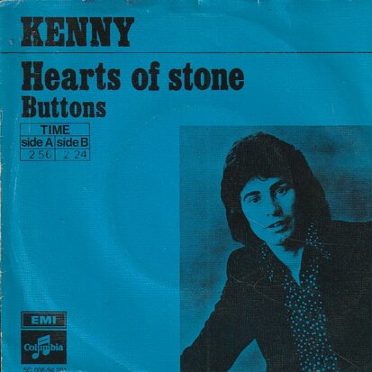 Kenny - Heart of stone + Buttons (Vinylsingle)