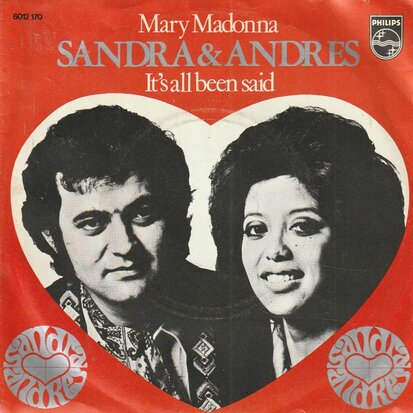 Sandra & Andres - Mary Madonna + It's all been said (Vinylsingle)