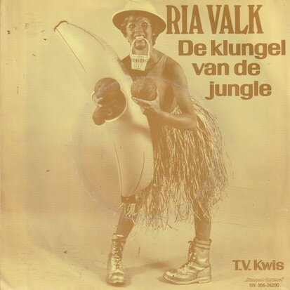 Ria Valk - De klungel van de jungle + TV Kwis (Vinylsingle)