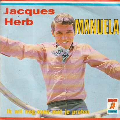 Jacques Herb - Manuela + Ik wil nog even met je praten (Vinylsingle)