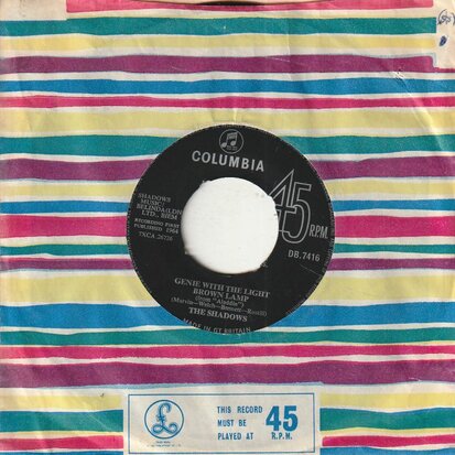 Shadows - Genie with the light brown lamp + Little princess (Vinylsingle)