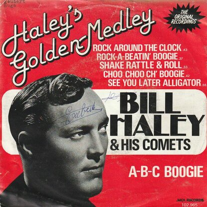 Bill Haley - Haley's Golden Medley + ABC Boogie (Vinylsingle)