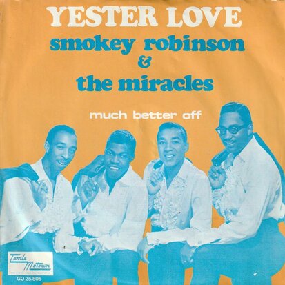 Smokey Robinson - Yester Love + Much Better Off (Vinylsingle)