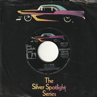 Spencer Davis Group - I'm a man + Somebody help me (Vinylsingle)