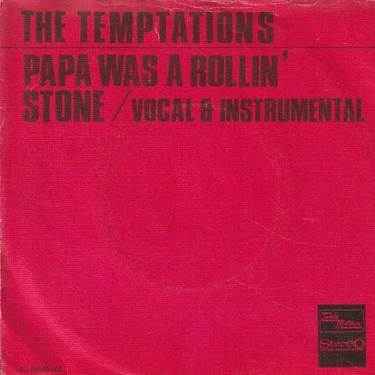 Temptations - Papa was a Rolling Stone + (part 2) (Vinylsingle)