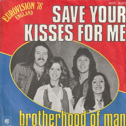 Brotherhood of Man - Save your kisses for me + Let's love together (Vinylsingle)