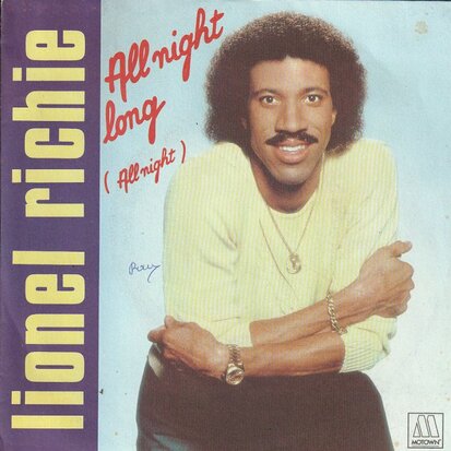 Lionel Richie - All night long + Wandering stranger (Vinylsingle)