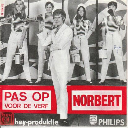 Norbert - Pas op voor de verf + Liedje voor Mary-Ann (Vinylsingle)