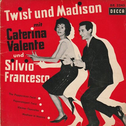 Caterina Valente & Silvio Francesco - Twist Und Madison (EP) (Vinylsingle)