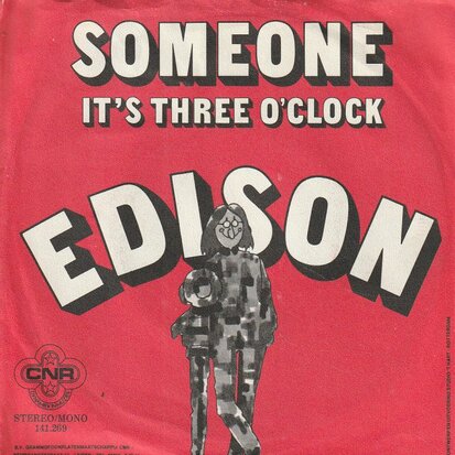 Edison - Someone + It's Three O'clock (Vinylsingle)