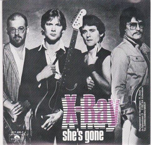 X-Ray - She's Gone + Don't Let Your Hair Hang Down (Vinylsingle)