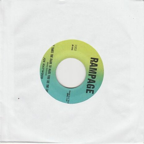 Joe Haywood - I Love You Yes I Do + It Takes The Dark To Make You See The Light (Vinylsingle)