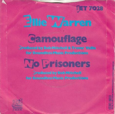 Ellie Warren - Camouflage + No Prisoners (Vinylsingle)