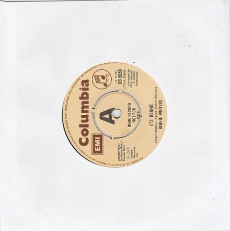 Bernie Winters - It's Bernie + How D'You Do (Vinylsingle)