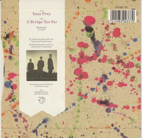 Ward Brothers - Easy Prey + A Bridge Too Far (Vinylsingle)