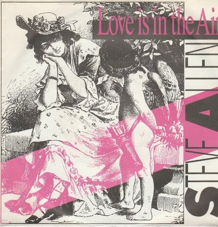 Steve Allen - Love is in the air + (radio mix) (Vinylsingle)