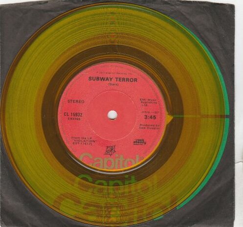 Starz - Sing It, Shout It + Subway Terror (Vinylsingle)