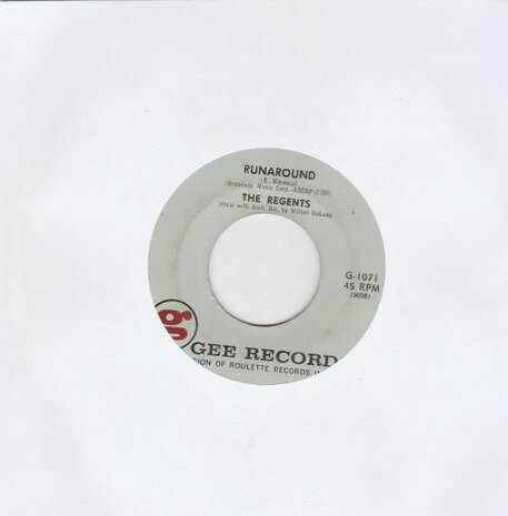 Regents - Runaround + Laura My Darling (Vinylsingle)