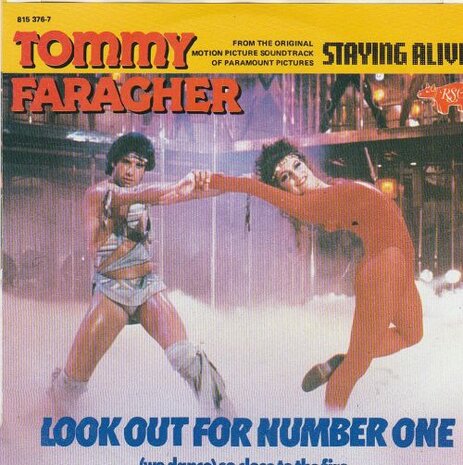 Tommy Faragher - Look out for number one + So close to the fire (Vinylsingle)