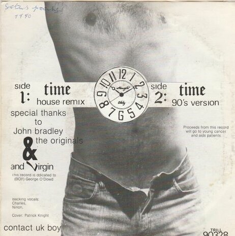 Patrick Knight - Time + (90's Version) (Vinylsingle)