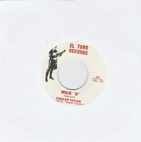 Carman Taylor / Carolyn Montgomery - Willie B + Stop that stuff (Vinylsingle)