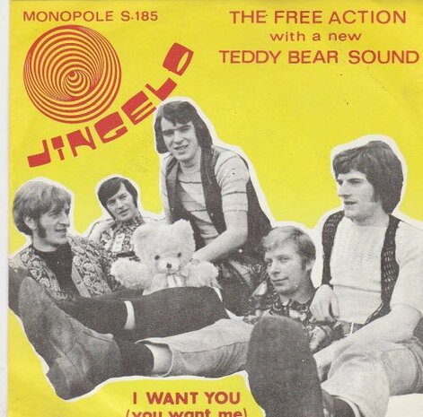 Free Action - Jingelo + I Want You (You Want Me) (Vinylsingle)