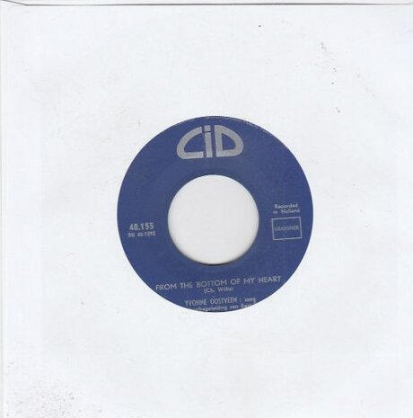 Yvonne Oostveen - Tammy + From the bottom of my heart (Vinylsingle)